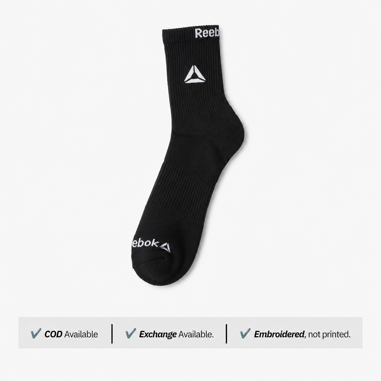 High Performance Athletic Crew Socks