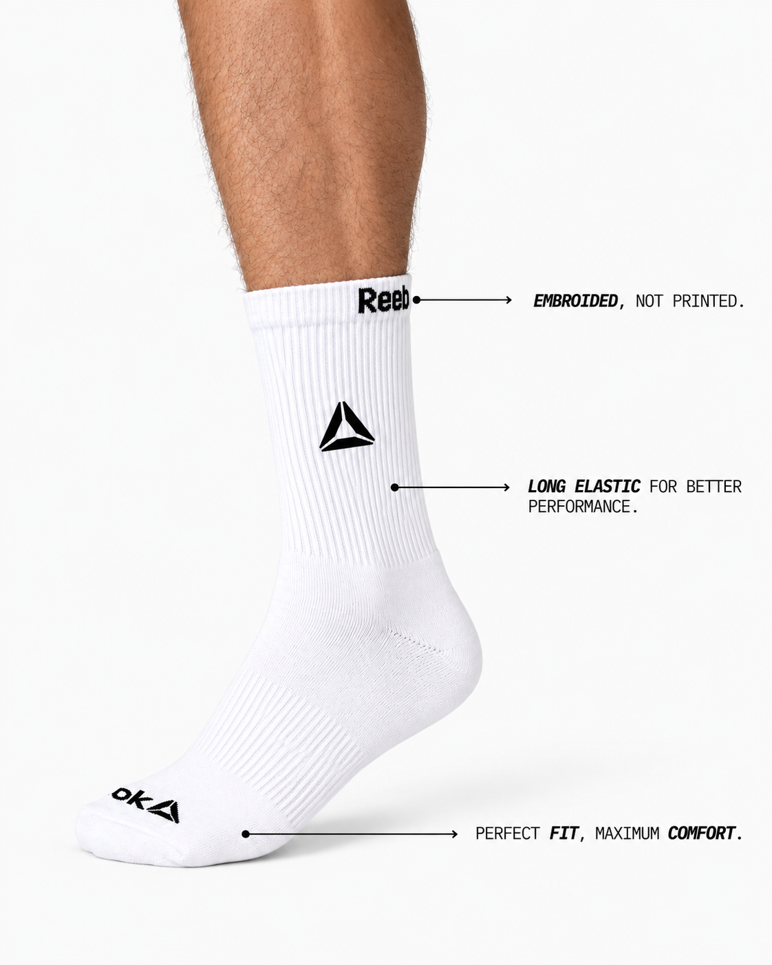 Reebok Long Elastic socks