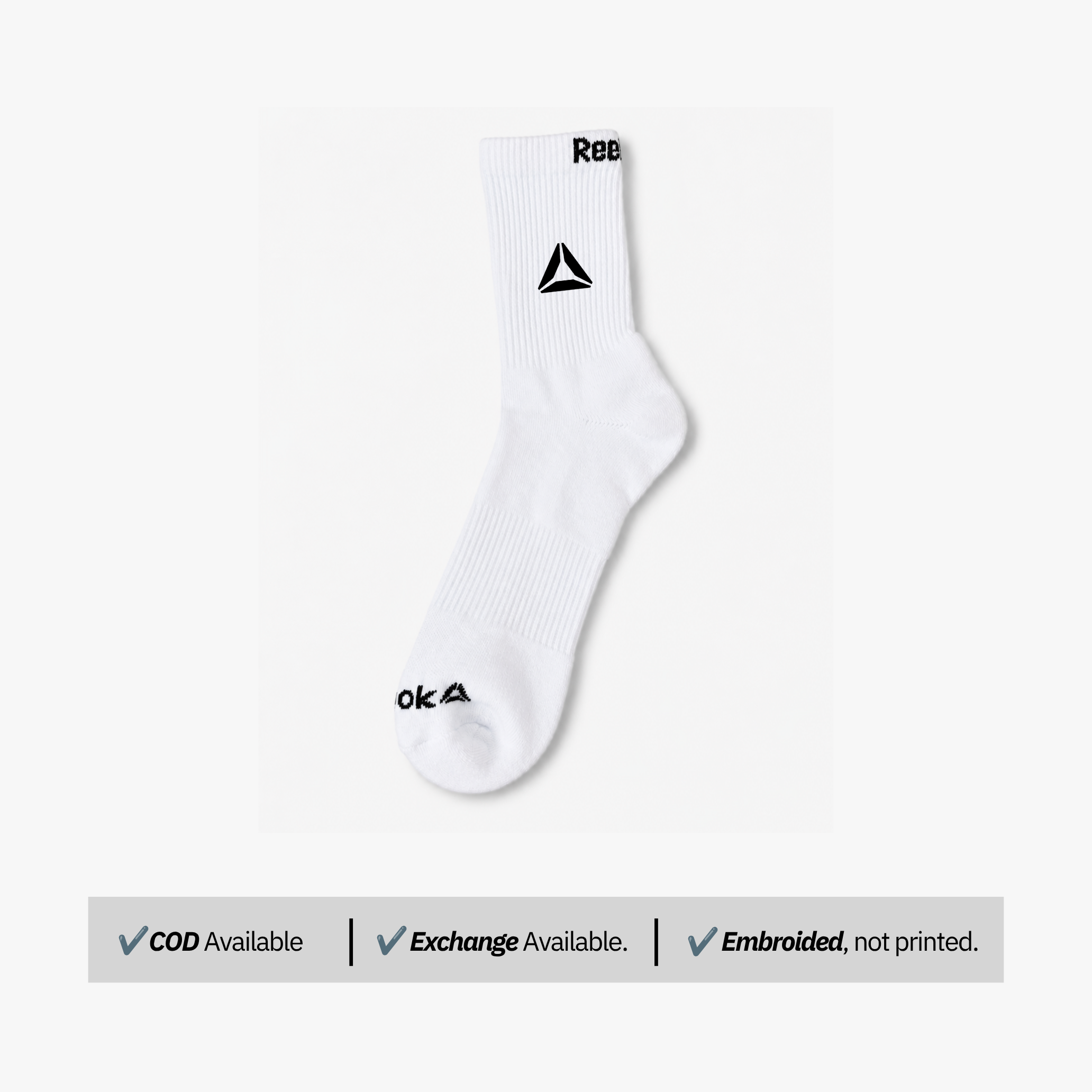 High Performance Athletic Crew Socks