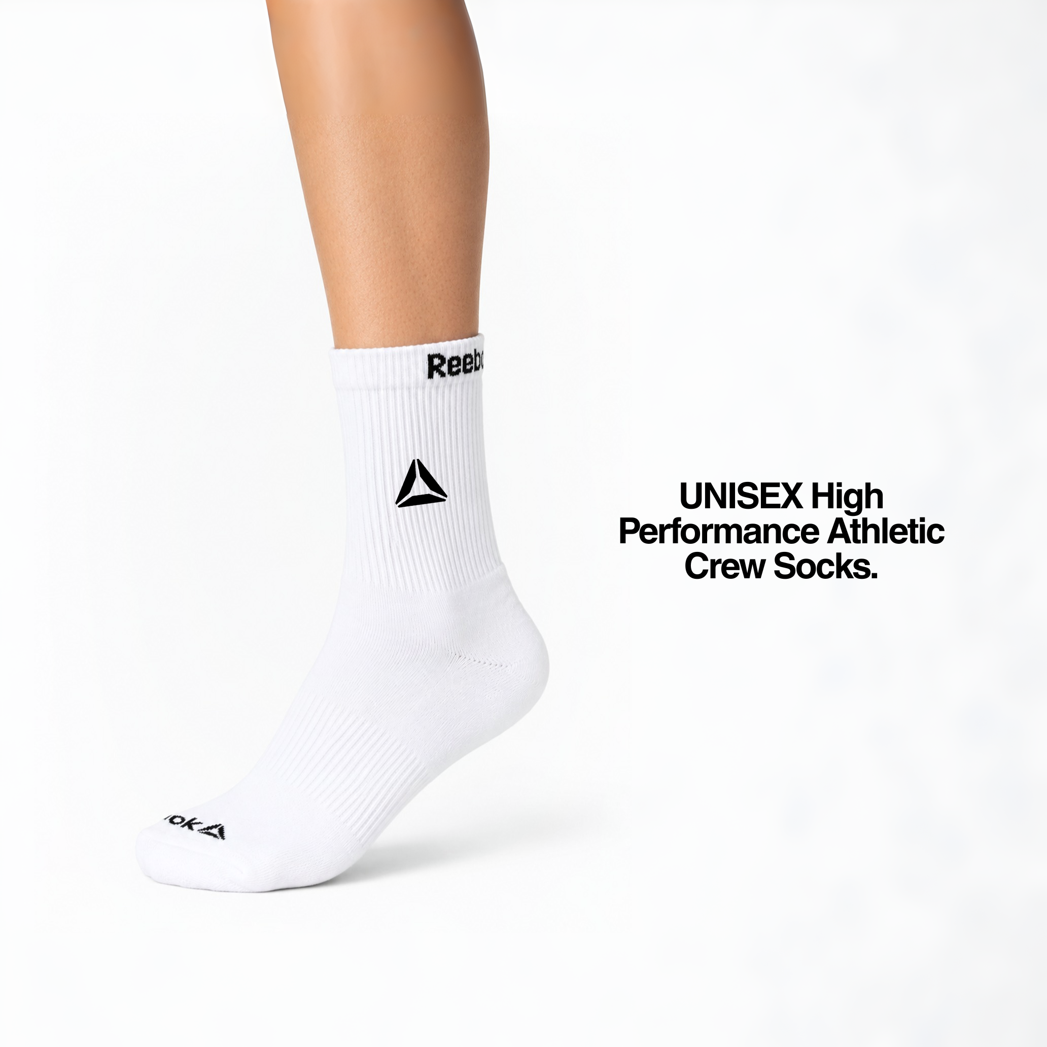 High Performance Athletic Crew Socks